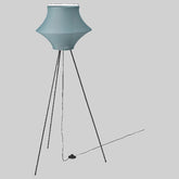 FYXNÄS Floor lamp, turquoise